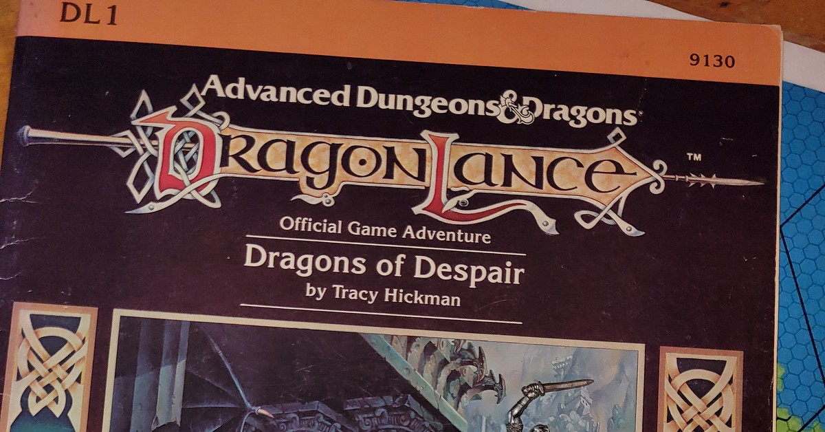 Running Dragonlance DL1: Dragons of Despair